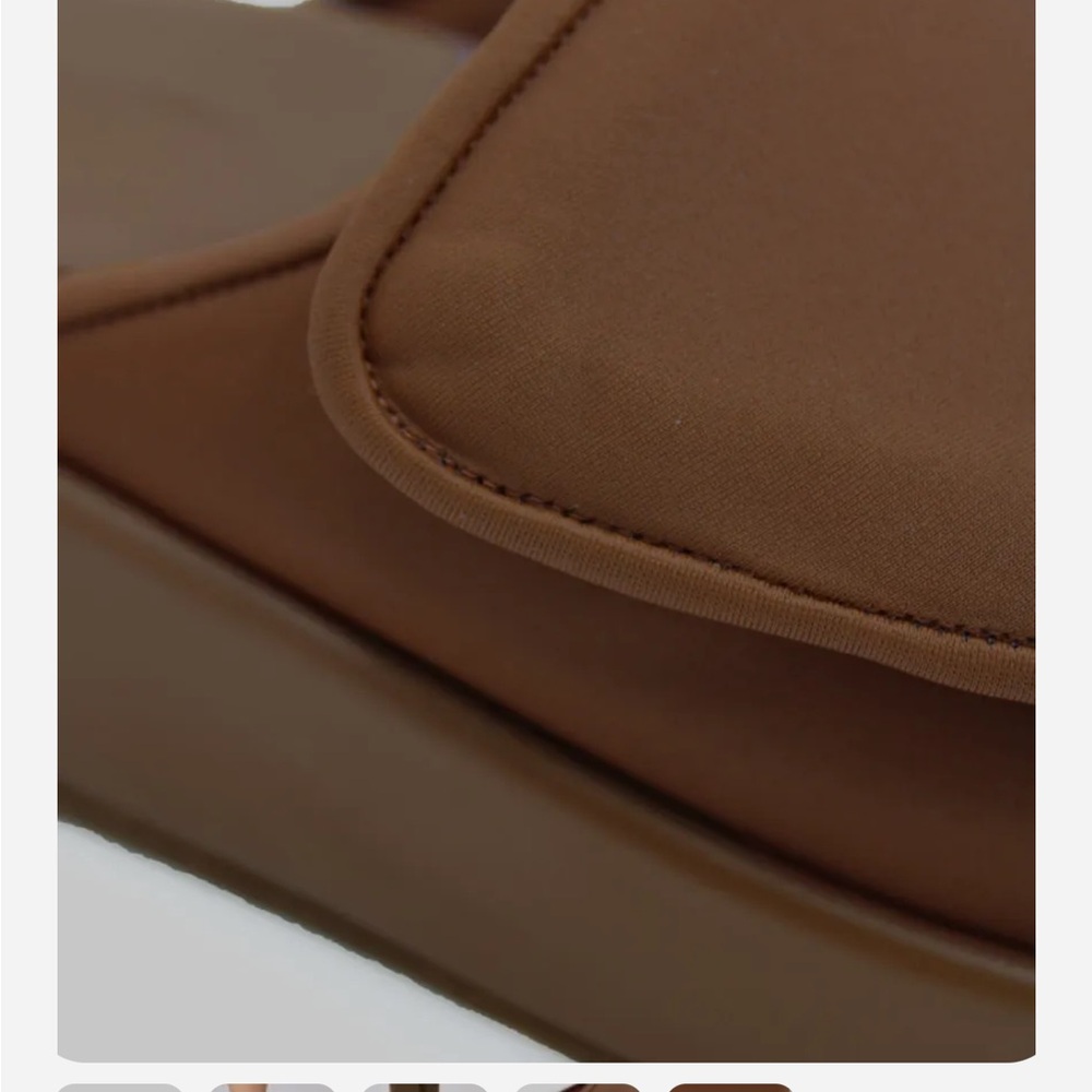 Gia Borghini Gia 1 Padded Slides - Coffee Brown - Picture 4 of 13